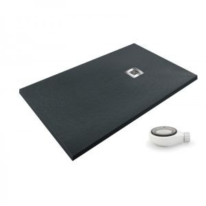 Plato de ducha airstone grafito ral 7016 90x90