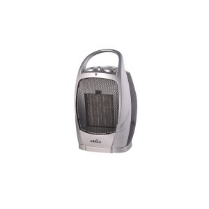 Termoventilador ceramico ceramico negro  18cm