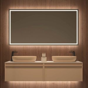 LEDimex - espejo 120x80cm LED retroiluminado serie francia