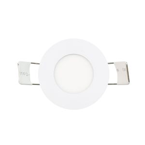 Pack x 2 placa LED pro 6w 4000k circular ø75 chip 420lm no flicker blanco