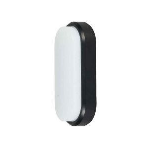Yucatan outdoor wall light 12w abs / polycarbonate black