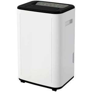 Deshumidificador 33.5x26x53 cm abs color blanco Homcom