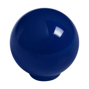 Tirador bola abs 34mm azul oscuro brillo, lote de 50