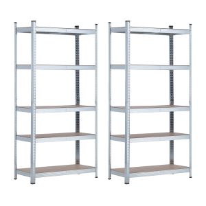Pack 2 estanterías modulares 90x40x180cm Thinia Home