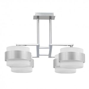 Lámpara de cuatro luces - fab 066484020 - cromo - e14 - interior - 40x75x60