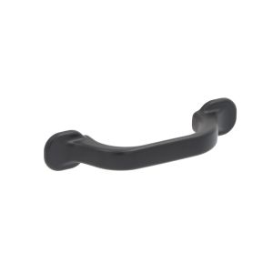 Tirador para muebles en zamac dist entre ejes 64 mm negro