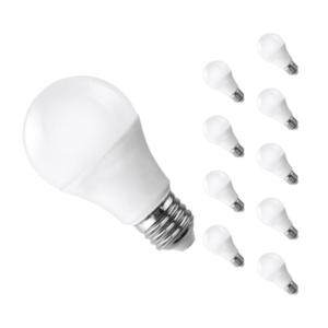 Bombilla LED E27 18w 220v a70 (pack de 10) - blanco frío 6000k -