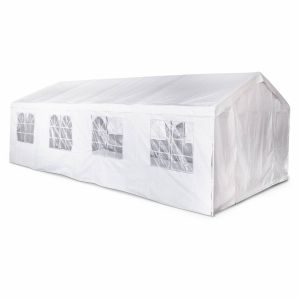 Carpa de recepción 4x8m blanco 795x397x277 cm