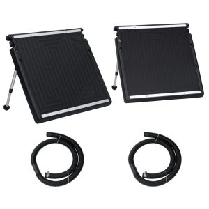 vidaXL panel calefactor solar doble para piscina 150x75 cm