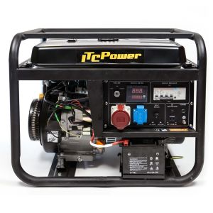 Itcpower gg9000le-3r generador gasolina trifásico itcpower automatico ats