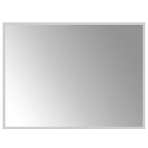 vidaXL espejo de baño con LED 80x60 cm