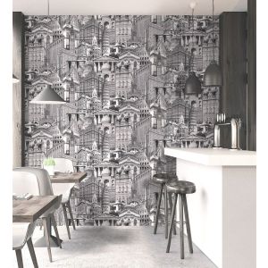 Papel pintado gaulan  lavable de monumentos y edificios de 10.6m²