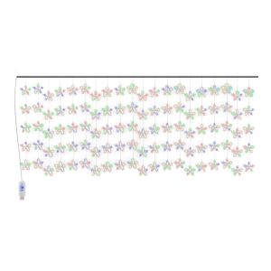 vidaXL cortina de luces estrellas 500 LEDs de colores 8 funciones