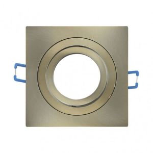 Empotrable orientable - fab 14348cu14 - aluminio - 2x9,2 cm - gu10 - cuero