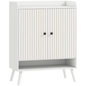 Zapatero 75x35x97 cm color blanco Homcom, hogar - muebles de recibidor