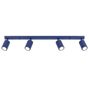 Plafones karbon 4 ultramar aluminio 81x16.5x6.5cm