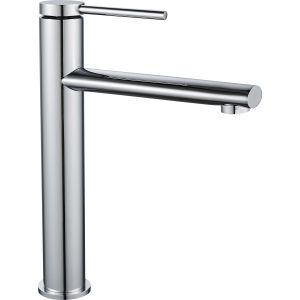 Rea grifo de baño oval chrom high, 21x5x27 cm
