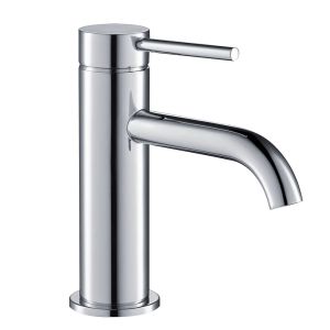 Kibath grifo lavabo monomando zuñi acabado cromo brillo fabricado en latón