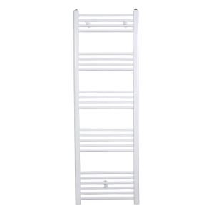 Radiador toallero de agua caliente coda 160 x 50 cm blanco
