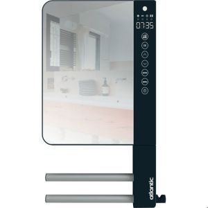 Telia secador de toallas eléctrico 1800w con espejo y barras - atlantic - 7