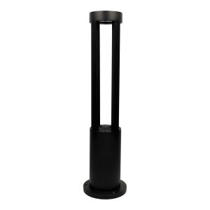 Baliza exterior superficie redonda 108x600mm, 220v, 11w, 3000k, ip65