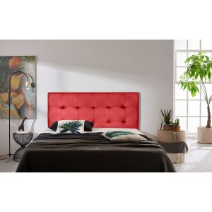 Cabecero aster polipiel rojo 210