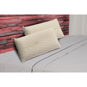 Pack 2 almohadas viscoelastica natur care 70