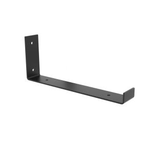Soporte de balda rei 1071 | 40x103x261 mm | negro poro