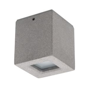 Forlight plafon ip44 alma gu10 8w cemento