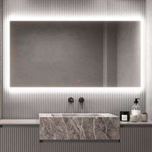 LEDimex - espejo 70x80cm LED retroiluminado antivaho