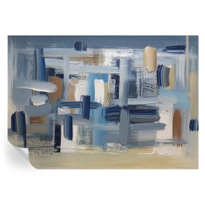 Papel pintado autoadhesivo pinceles de abstracción 208x146 tulup