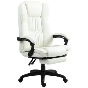 Silla de oficina 68.5x68.5x121 cm pu, espuma color beige vinsetto