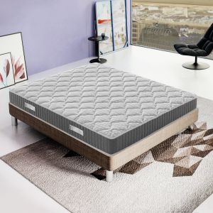 Colchón 90x190 viscoelástica 20 cm de altura 5 cm viscoelastica