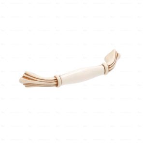Tirador para muebles 70 en zamac y porcel dist entre ejes 96 mm lote de 6