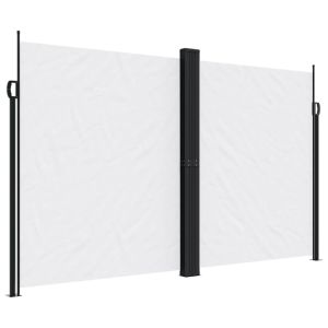 vidaXL toldo lateral retráctil blanco 200x600 cm