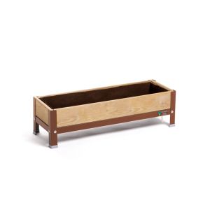 Mi huerto urban | huerto urbano, cultivo de jardin | Marrón 90x30x26 cm