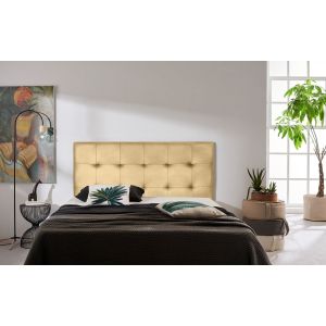 Cabecero aster polipiel oro 115