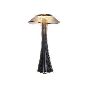 Nettlife lámpara de mesa gris LED 15.1x15.1