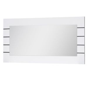 Gran espejo blanco 120x60 cm – colección lina