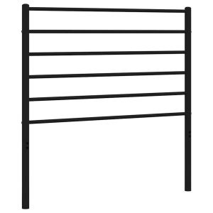 vidaXL cabecero de metal negro 100 cm