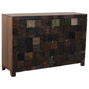 Aparador de madera marrón 152x48x102