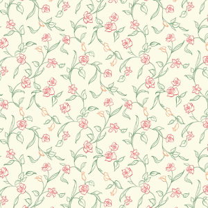 Papel pintado floral sencillo 60cm por 250cm