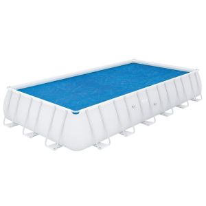 Bestway cubierta solar para piscina flowclear  rectangular 703x336 cm