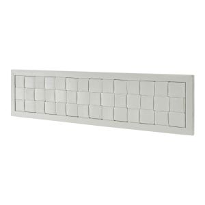 Cabecero tervo 140x5x50 cm terciopelo - gris [en.casa]