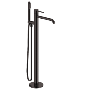 Grifo monomando loop para bañera cromado