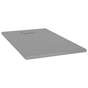 vidaXL plato de ducha smc gris 120x70 cm