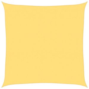 vidaXL toldo de vela hdpe beige 160 g/m² 4,5x4,5 m
