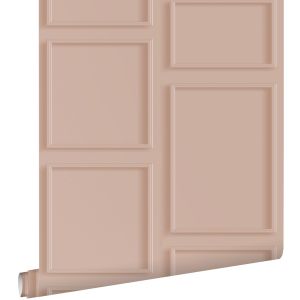 Estahome papel pintado paneles de pared rosa viejo 50 x 900 cm