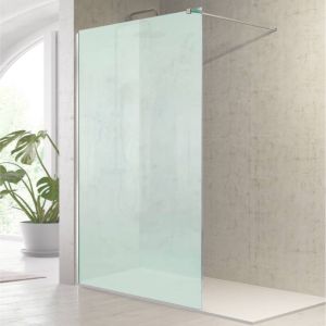 Panel fijo de ducha fresh plata brillo - 88.5/90 cm