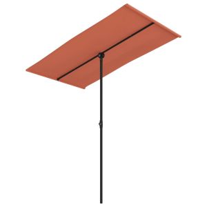 Sombrilla de exterior con mástil de aluminio 180 x